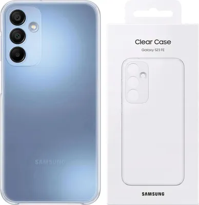 Image de Samsung Case Ef-Qa156Ctegww A15A156 Transparent/Transparent Clear Cover