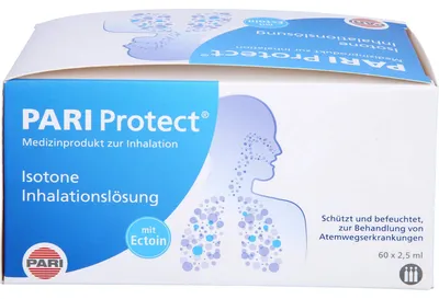 Produktbild von Pari Protect Inhalationslösung mit Ectoin Ampullen 60X2.5 ml