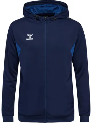 Zdjęcie produktu dla Hummel hmlAUTHENTIC PL ZIP HOODIE - granatowy, rozmiar:L