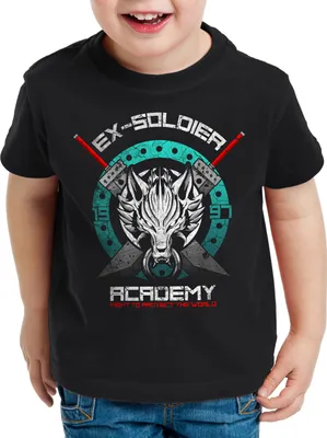 Produktbild von style3 Ex-Soldier T-Shirt für Kinder final 7 chocobo sephiroth, Größe:128