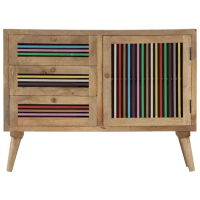 Immagine prodotto di Credenza 100x30x75 cm in Legno Massello di Mango