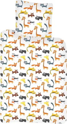 Produktbild von Sweet Home Bettbezug dieren 100 x 140 cm - Baumwolle