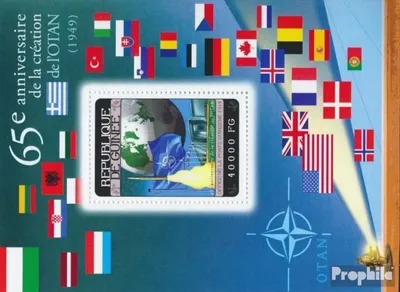Produktbild von Briefmarken Guinea 2014 Mi Block 2387 (kompl. Ausgabe) postfrisch Nato
