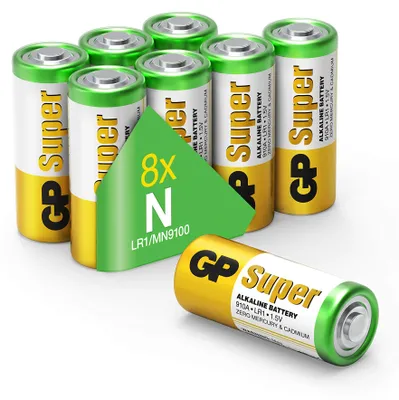 Productafbeelding van GP GPSUP910A359S8 8 GP Batterien SUPER Lady N 1,5 V