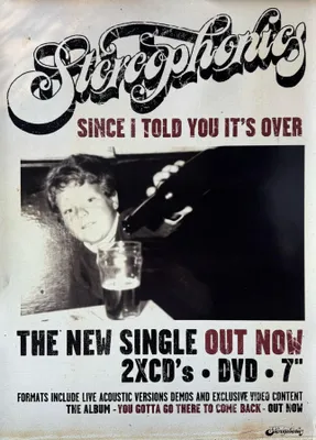 Productafbeelding van Stereophonics - Since I Told You It's Over - 2003 - Poster - 50x70 cm