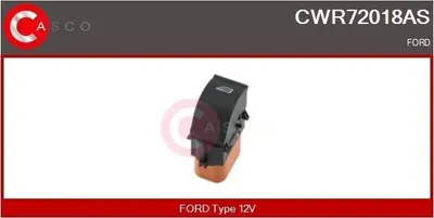 Produktbild von CASCO CWR72018AS Fensterheberschalter für FORD FOCUS III Turnier Fensterheber Schalter