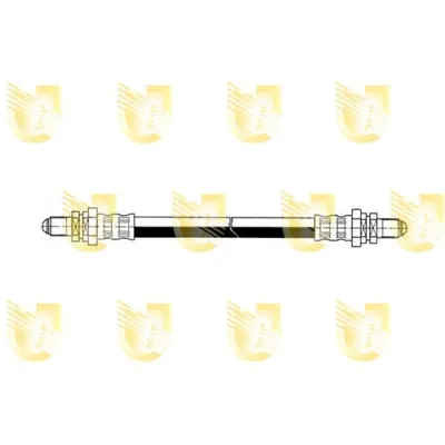 Produktbild von UNIGOM 379230 Bremsschlauch für FORD FIESTA III (GFJ) FIESTA Kasten (F3L, F5L)