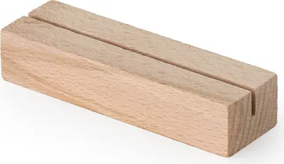 Obrázok produktu pre Metrie, Kartin-10BA2 Prírodný držák na karty a vizitky, buk, 10 cm