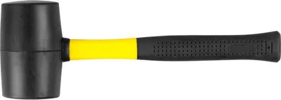 Produktbild von Hammer Strend Pro HM211 900 g, Gummihammer, BlackHead, PVC Griff, TPR, Stiellänge 350mm