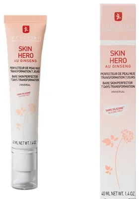 Productafbeelding van Erborian Skin Hero Bare Skin Perfector, geschikt voor elk huidtype, 40 ml, crème, tube, verhelderend, verzachtend, primer, beschermend, natuurlijk/natuurlijk