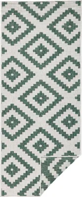Produktbild von Hanse Home Twin Wendeteppiche In- & Outdoorteppich Malta Grün Creme