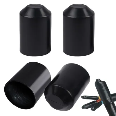 Schrumpfkappen 20 mm, wasserdicht, 4 Stück, für Kabelenden