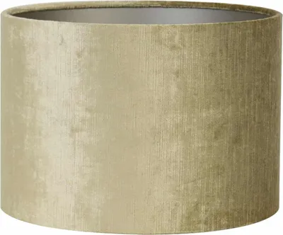Produktbild von Light & Living - Lampenschirm Gemstone - Bronze - 25x25x18cm - Stoffschirm für E27