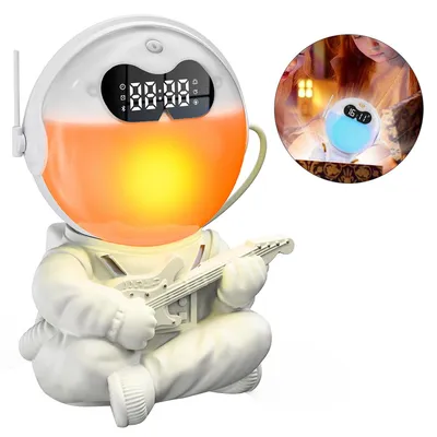 Produktbild von Schlafwecker Lampe Sunrise, Mit Naturklängen, Bluetooth Musik, Nachtlicht & Einschlafhilfe für Kinder & Erwachsene