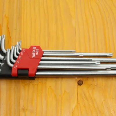 Immagine prodotto di Chiavi Torx set T10-T50 lunghe CRV