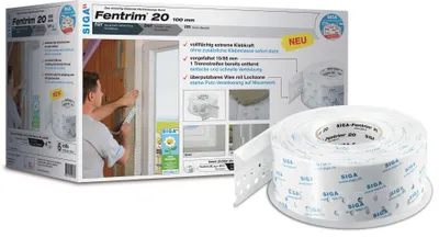 Produktbild von Siga Fentrim 20 Dichtungsband Fensterdichtband 25 m Innen 100 mm