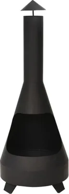 Produktbild von Gartenkamin - ?40 x 118 cm - Schwarz