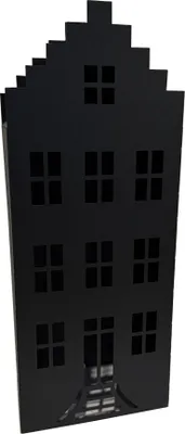 Immagine prodotto di Lanterna A Led Lanterna A Candela Piccola Nera A Soppalco 33 Cm