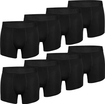 Produktbild von Phil & Co. Berlin Herren Retro Pants 8-Pack Jersey - Black - Größe 3XL