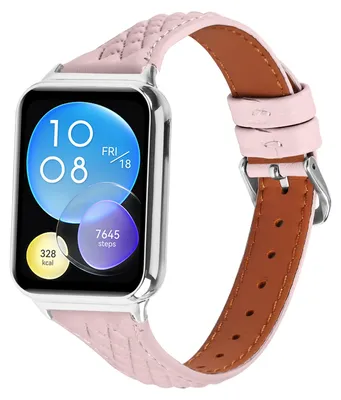 Obrázek produktu pro Kožený řemínek pro chytré hodinky Xiaomi Smart Band 10 Pro / Redmi Watch 6 s přezkou