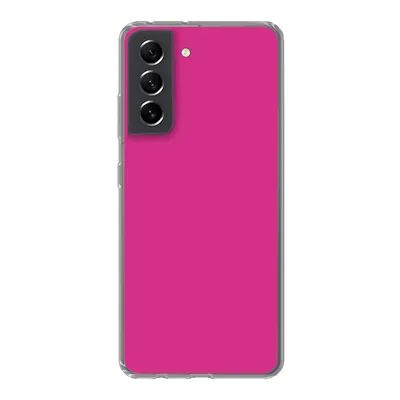 Obrázok produktu pre Kryt mobilného telefónu pre Samsung Galaxy S21 FE Fuchsiová - Neón - Farby Silikónové mäkké puzdro
