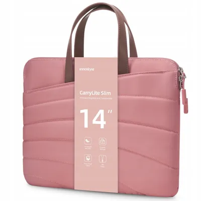 Produktbild von Innostyle Dámská 14" Vodotěsná Brašna Na Notebook Carrylite Slim Pink