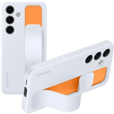 Produktbild von Samsung Standing Grip Case, Cover, Samsung, Galaxy S24, 15,8 cm (6.2"), Hellblau