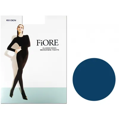 Produktbild von Damenstrumpfhose 60 Den Mikrofaser undurchsichtig Navy Blue 4