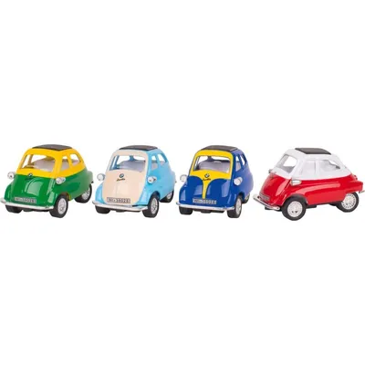 Produktbild von BMW Isetta mit Rückziehmotor Spritzguß, 1:38, 4fach sortiert