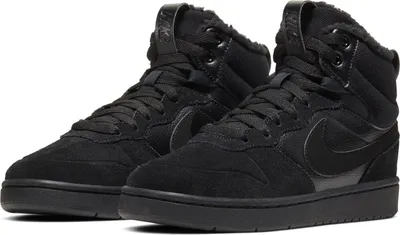 Produktbild von Nike Court Borough Mid 2 BLACK/BLACK-BLACK 35.5