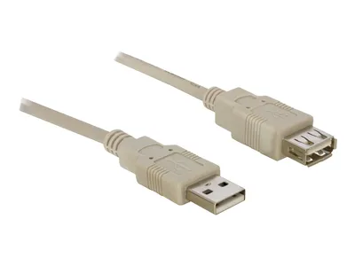 Image de DELOCK USB Verl. A -> A St/Bu 3.00m grau