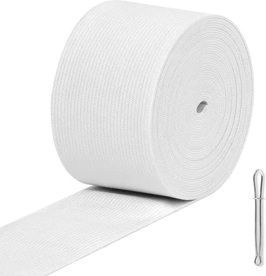 Produktbild von Nähgarn Gummibänder zum Nähen, flache elastische breite Bänder, dehnbares Bundband, elastische Kordel, elastische Nähbänder, Nähen von elastisch