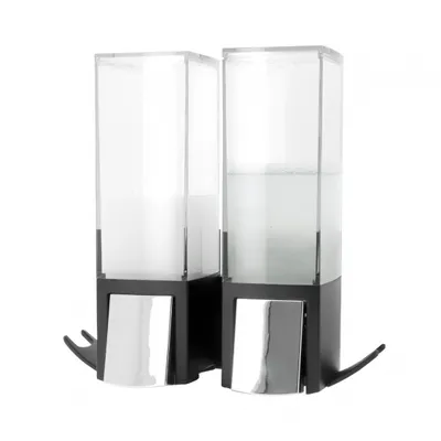 Obrázok produktu pre dávkovač mydla Clever 20 x 20,6 cm priehľadný/čierny