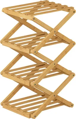 Zdjęcie produktu dla Szafka na buty Vicco Ziggy Bambus 26 x 52 cm z 4 przegrodami, Model 56626