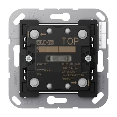 Immagine prodotto di JUNG A10711ST Pulsante KNX standard 1-gang (A10711ST)