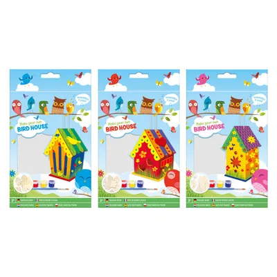 Produktbild von GRAFIX Kreativ-Set: Vogelhaus ( Blumen)