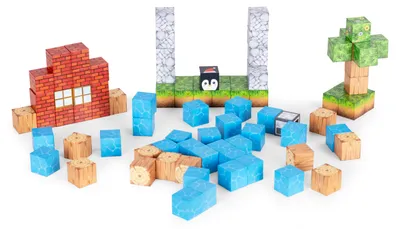 Image de Jeu de construction magnétique pour enfants, 87 pièces (cubes)