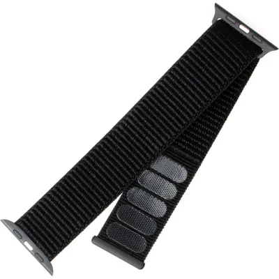 Obrázok produktu pre Pevný nylonový remienok pre Apple Watch 49/46/45/44 mm, čierny