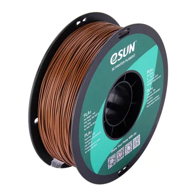 Obrázek produktu pro eSun PLA plus 1,75 mm hnědá / brown 1 kg role 3D tiskárna filament PLA+