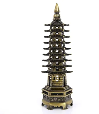 Zdjęcie produktu dla Solidchoice - Miniaturowa dekoracja wieży Wenchang