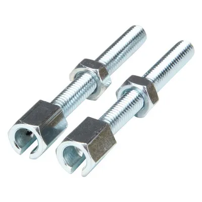 Obrázek produktu pro 2x seřizovací šroub bowdenu M6 drážka 50mm pro Hercules Kreidler Puch