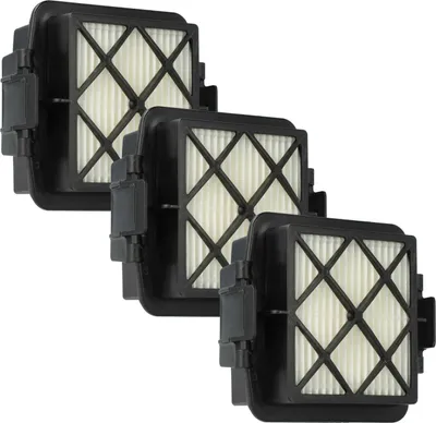 Produktbild von vhbw 3 Staubsaugerfilter Ersatz für Kärcher 2.863-240.0 für Staubsauger - HEPA-Filter Schwarz Weiß