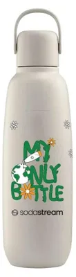 Immagine prodotto di Accessori SodaStream per l'aggiunta e la preparazione dell'acqua, modello 1062403981, Fizz&go Cool, bottiglia in metallo da 0,9L