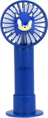 Image de SONIC le mini ventilateur portable hérisson avec personnage 3D