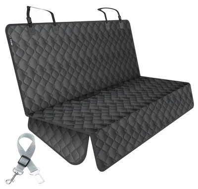Imagen del producto de Funda para perro Lassie, ideal para el asiento trasero del coche. 100% impermeable y antideslizante, perfecta para proteger completamente el vehículo