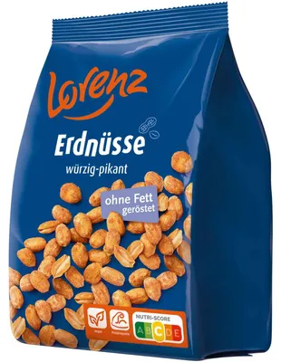 Produktbild von Lorenz Erdnüsse würzig-pikant 1kg