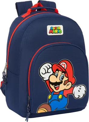 Produktbild von Super Mario Bros anpassungsfä higer Rucksack 42cm