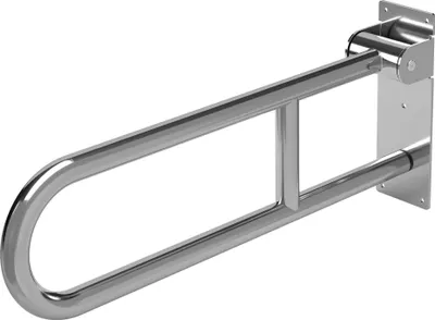Obrázok produktu pre ML-Design WC madlo pre seniorov a zdravotne postihnutých 60 cm sklopné madlo na vstávanie nerezové madlá na toaletu oporné madlo do kúpeľne do 200 kg