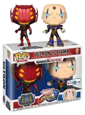 Produktbild von Funko Pop! Games: Marvel - ultron vs Sigma 2 Pack