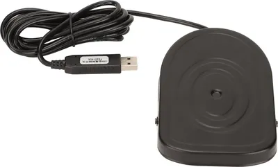 Obrázok produktu pre USB nožný pedál, USB nožný spínač, nožný pedál PC, herný nožný pedál, PC nožný pedál, počítačový nožný pedál